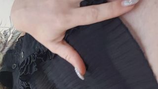 Savannah Fox  cute female fucking herself with phallus