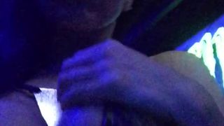 Romi Rain  jerking off the clit on the bed