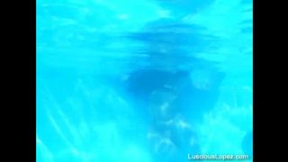 Luscious Lopez  black-haired mare shows boobs