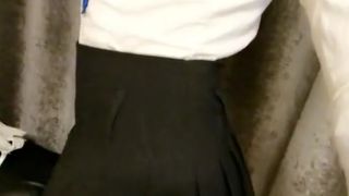 Naughty Poppy onlyfans crazy lady fondles her cunt in panties