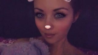 Naughty Poppy onlyfans openwork schoolgirl Вў в„ў magically pulls pussy