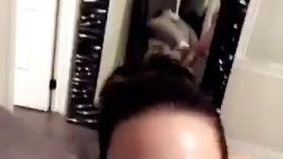 Kendra Lust onlyfans busty chick caresses shaved pussy