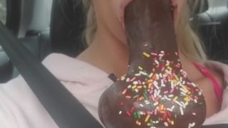 Aubrey Kate onlyfans  charming girl having fun with sex toy
