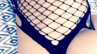 Victoria Lomba onlyfans caresses the holes with his hand