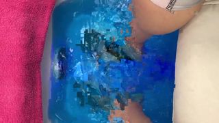 Ella Jolie onlyfans  chic shows shaved holes