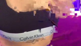 Ella Jolie onlyfans  greedily fucks her pussy