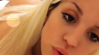 Blondie Fesser onlyfans  crazy girl plows pussy with phallus