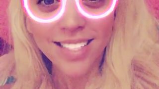 Blondie Fesser onlyfans  full breasted girl caresses shaved cunt