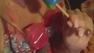 Aubrey Kate onlyfans  charming babe masturbates with sex toy