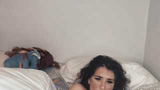 Joseline Kelly onlyfans big tit teases her pussy with a phallus