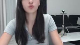 fancyvikki cool skinny rubs her lips sex