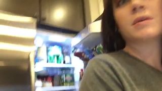 emilylynne dark haired chick masturbates with sex toy