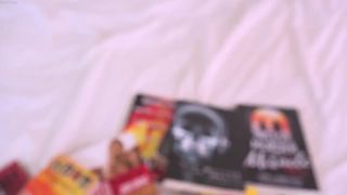 Dawnwillow the sexy thing gracefully caresses to the camera all its charms