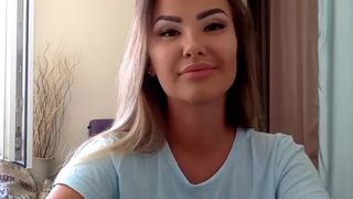 emillyd black haired bitch shows her boobs