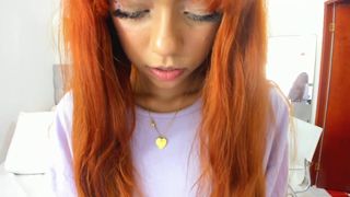 hanna_costello the charming female masturbates both holes