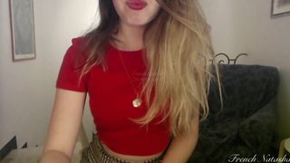 frenchnatasha appetizing babe shows her tits