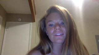 kassidylane curve with a hanging chest caresses the vagina