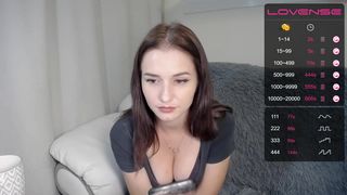 koketka19 cute whore sits on thick cock