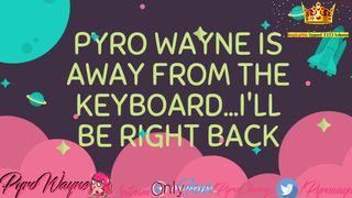 pyrowayne playful flirt dancing striptease