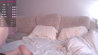 illegaldream flirtatious passion masturbates both holes