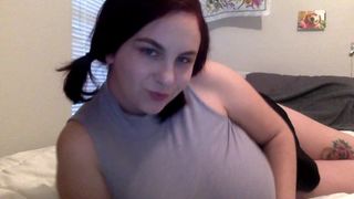 Milly Marks  hot babe jerking off pussy