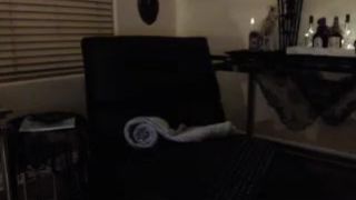 misstroublexx busty babe masturbates shaved cunt