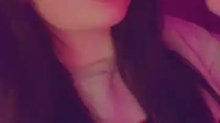 BiancaXBlack  cute bitch fucks pussy with phallus