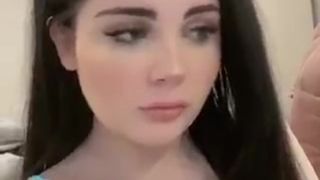 babymaddyxo gorgeous mare gently massages pussy