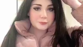 babymaddyxo having fun with a toy