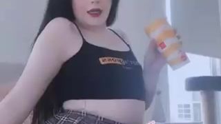 Retweet crazy babe fucks herself with sex toy