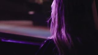 Haley ardent young lady caresses big tits at work