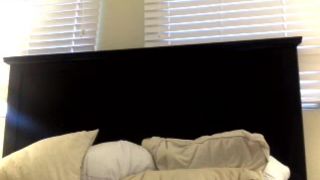 OceanGodess skinny pussy caresses shaved pussy