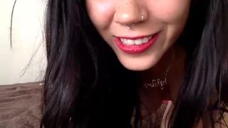 VeganAmore takes off her panties