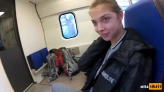 MihaNika69 pregnant woman posing in front of webcam.