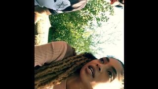 Luna Corazon hot babe gives off huge ass