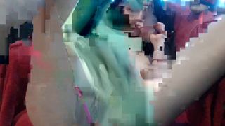 MilanaLight charming takes off the dress