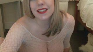 LilyPink busty babe masturbates cunt