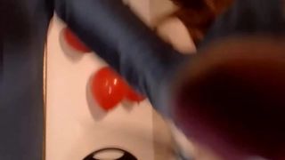 toritaylor beauty in stockings fucks with phallus