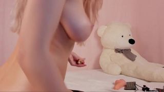 Milkyway tender small fucks herself in the pussy