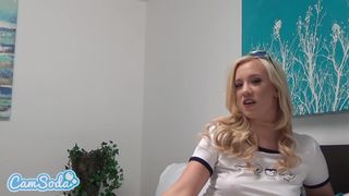 Bailey Mena the obstinate babe works the body with oil