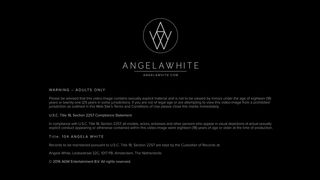 Angela White slutty slut bangs her ass