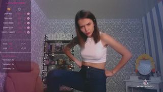 oooops__ busty chick talks in french