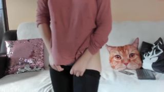 nyconik green haired sweater cuddles