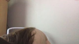 prncessbubblegum pretty lady undresses in the kitchen