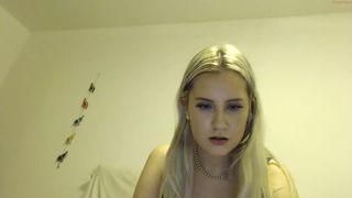 pleasingpoppy cute slut masturbates with a vibrator