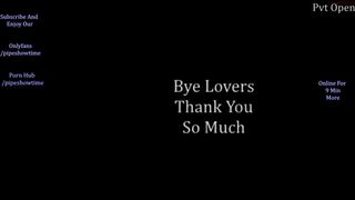 pipeshowtime wonderful redhead fucks herself with a phallus