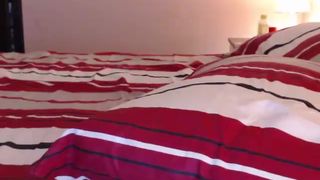 preety_ionela in stockings teased pussy lying on her back