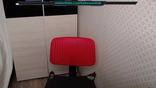 babemashek redhead female caresses big tits