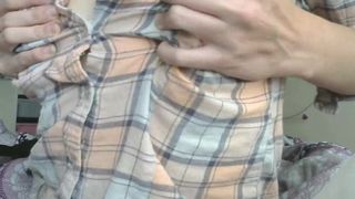 YaGirlDubs cute brunette girl masturbates passionately