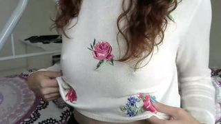 YaGirlDubs pounding her pussy with a big dildo